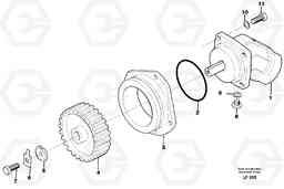 13637 4th pump 28 Cm3 4th pump 63 Cm3 EW200 SER NO 3175-, Volvo Construction Equipment