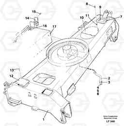 83052 Undercarriage EW200 SER NO 3175-, Volvo Construction Equipment