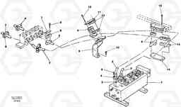 40312 Hydraulic system, Boom EW200 SER NO 3175-, Volvo Construction Equipment