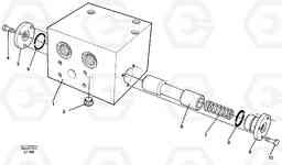 27991 Connection valve EW200 SER NO 3175-, Volvo Construction Equipment