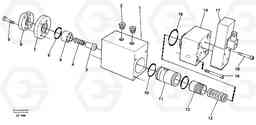 20366 Relief valve EW200 SER NO 3175-, Volvo Construction Equipment