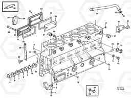 97978 Cylinder block EC200 SER NO 2760-, Volvo Construction Equipment