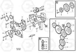 11703 Timing gear casing EC200 SER NO 2760-, Volvo Construction Equipment