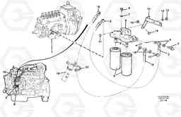 11705 Extra fuel filter EC200 SER NO 2760-, Volvo Construction Equipment