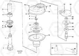 18542 Swing gearbox EC200 SER NO 2760-, Volvo Construction Equipment