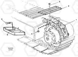 28736 Crawler track EC200 SER NO 2760-, Volvo Construction Equipment