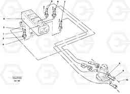 89167 Hydraulic system, transport in uppercarrige EC200 SER NO 2760-, Volvo Construction Equipment