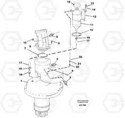 72020 Slewing gear box, compl. EC200 SER NO 2760-, Volvo Construction Equipment
