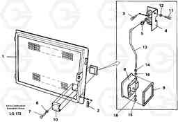 40472 Door, cab elevation EC200 SER NO 2760-, Volvo Construction Equipment