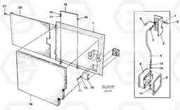 40475 Door, engine, right EC200 SER NO 2760-, Volvo Construction Equipment