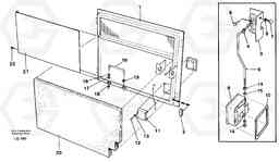 67008 Door, tank pumps EC200 SER NO 2760-, Volvo Construction Equipment