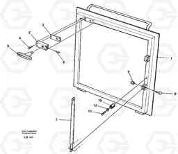 40479 Hatch, valve housing EC200 SER NO 2760-, Volvo Construction Equipment