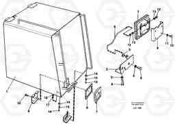 41071 Casing over battery EC200 SER NO 2760-, Volvo Construction Equipment