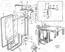 41075 Front window Lifting device EC200 SER NO 2760-, Volvo Construction Equipment