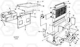 41080 Cab heater EC200 SER NO 2760-, Volvo Construction Equipment