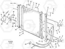 37771 Condensor with fitting parts. Cooling agent R12,r134a EC200 SER NO 2760-, Volvo Construction Equipment