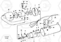11978 Heater, diesel EC200 SER NO 2760-, Volvo Construction Equipment