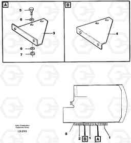 57499 Cat-walk EC200 SER NO 2760-, Volvo Construction Equipment