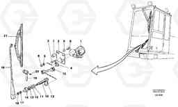 11843 Windscreen wiper, lower EC200 SER NO 2760-, Volvo Construction Equipment