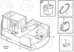 38714 Electric installation for Compressor EC200 SER NO 2760-, Volvo Construction Equipment