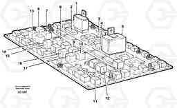 103724 Electrical distribution unit, relay EC200 SER NO 2760-, Volvo Construction Equipment