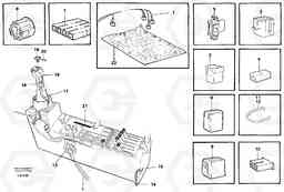 54064 Cable harness, side panel, left EC200 SER NO 2760-, Volvo Construction Equipment