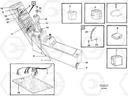 54065 Cable harness, side panel, right EC200 SER NO 2760-, Volvo Construction Equipment