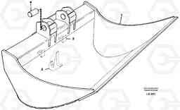 13943 Fixed slope buckets EC200 SER NO 2760-, Volvo Construction Equipment