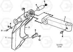 56504 Clamshell rest EC200 SER NO 2760-, Volvo Construction Equipment