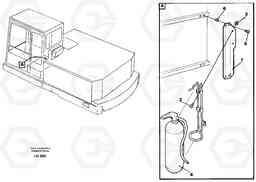 40638 Fire extinguisher EC200 SER NO 2760-, Volvo Construction Equipment