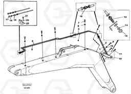 105703 Hydr. quick fit equipm. on mono boom EC200 SER NO 2760-, Volvo Construction Equipment