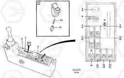 105088 Engine control panel EC200 SER NO 2760-, Volvo Construction Equipment