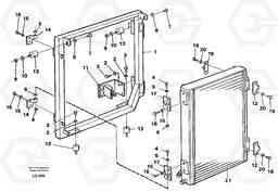 28647 Hydraulic oil cooler EC200 SER NO 2760-, Volvo Construction Equipment