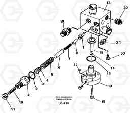 41481 Shunt valve EC200 SER NO 2760-, Volvo Construction Equipment