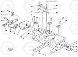 41490 Main valve block EC200 SER NO 2760-, Volvo Construction Equipment