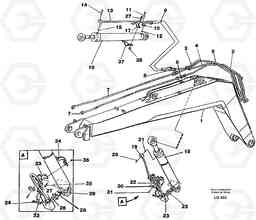 38563 Hydraulic system, boom 5.20 m EC200 SER NO 2760-, Volvo Construction Equipment