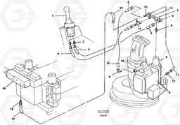 37005 Servo hydraulics, slewing EC200 SER NO 2760-, Volvo Construction Equipment