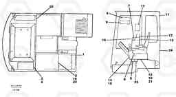 9589 Internal sign plates and decals EC200 SER NO 2760-, Volvo Construction Equipment
