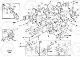 58688 Main valve assembly, valves EC200 SER NO 2760-, Volvo Construction Equipment