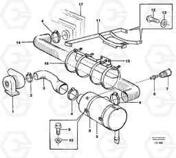 85049 Inlet system EC200 SER NO 2760-, Volvo Construction Equipment