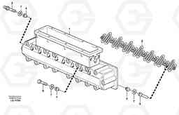 31015 Induction manifold with fitting parts EC200 SER NO 2760-, Volvo Construction Equipment