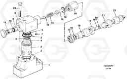 38085 Pressure limiting valve EW230B SER NO 1736-, Volvo Construction Equipment