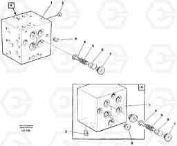 19695 Slew valve block EW230B SER NO 1736-, Volvo Construction Equipment