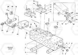 38080 Main valve block EW230B SER NO 1736-, Volvo Construction Equipment