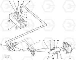 29515 Hydraulic system, dipperarm EW230B SER NO 1736-, Volvo Construction Equipment