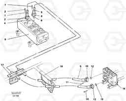 29516 Hydraulic system, bucket EW230B SER NO 1736-, Volvo Construction Equipment