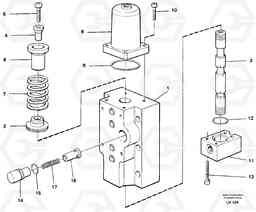 100943 Four-way valves Primary EW230B SER NO 1736-, Volvo Construction Equipment