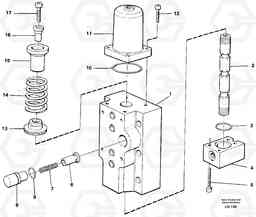 106033 Four-way valve Primary EW230B SER NO 1736-, Volvo Construction Equipment