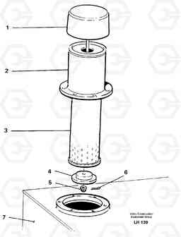 29511 Air filter retainer EW230B SER NO 1736-, Volvo Construction Equipment