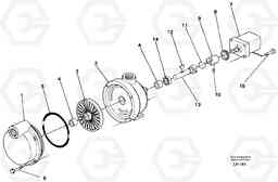 19834 Fuel pump EW230B SER NO 1736-, Volvo Construction Equipment